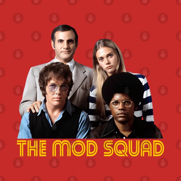 The Mod Squad - Group - 60s/70s Tv Show by wildzerouk