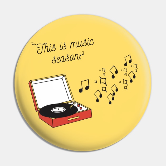 This is Music Season shirts Pin by Christamas Clothing