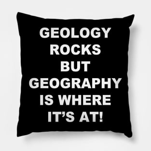 Geology Rocks Pillow