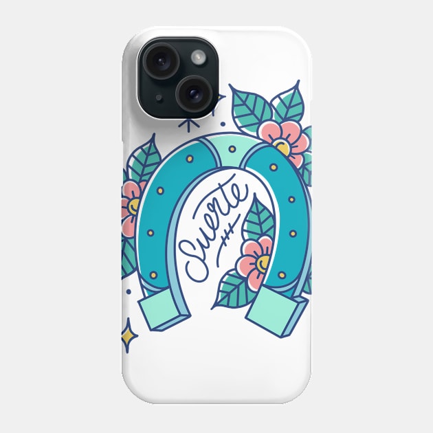 Lucky horseshoe Phone Case by Paolavk