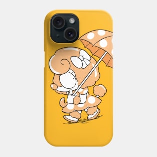 dog stroll Phone Case