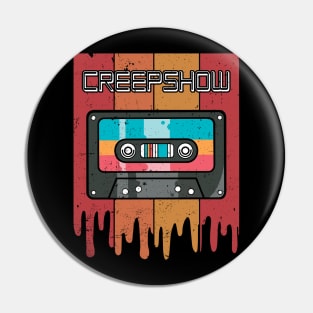 Classic Personalized Creepshow Proud Name Cassette Pin