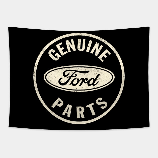 Vintage Ford Parts 3 by Buck Tee Originals Tapestry by Buck Tee