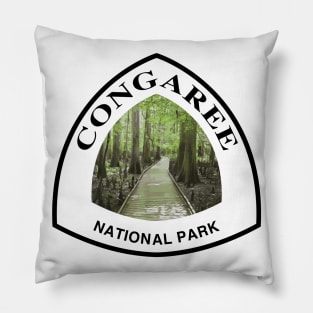 Congaree National Park shield Pillow