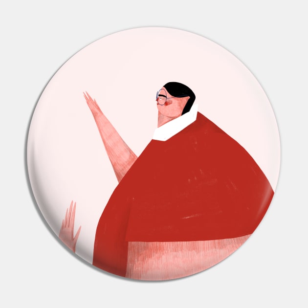 What?! Girl Pin by danielaherodesova