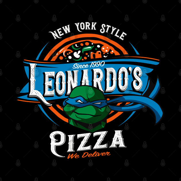 Leonardo's New York Style Pizza by Alema Art