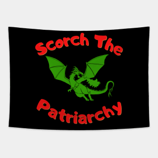 Scorch The Patriarchy Tapestry