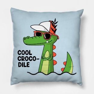 Cool crocodile Pillow
