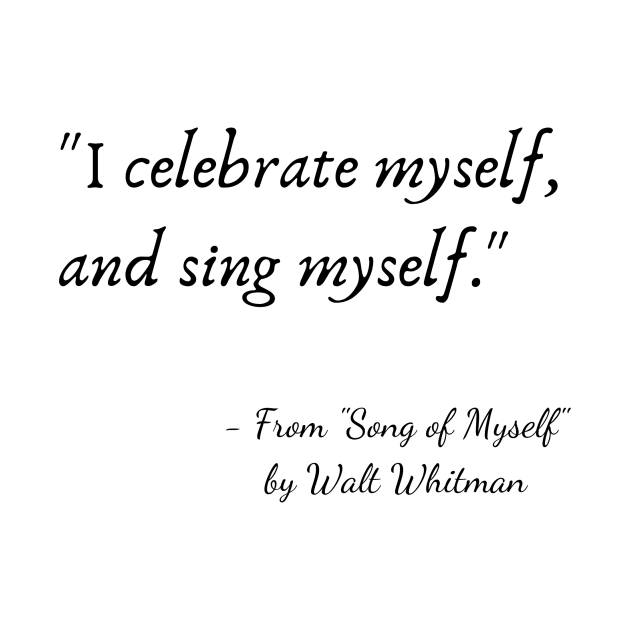 A Quote from "Song of Myself" by Walt Whitman by Poemit