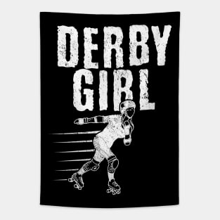 Derby Girl Tapestry