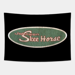 Johnson Skee Horse vintage snowmobiles Tapestry