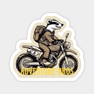 Adv Bro Badger Magnet