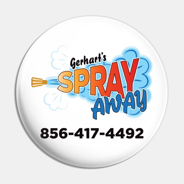 Gerhart's Spray Away with phone number. Pin by O GRIMLEY