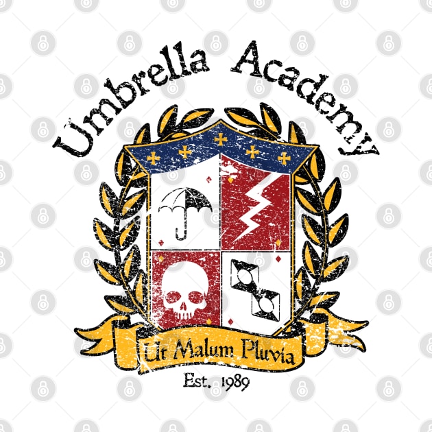 Vintage Umbrella Academy (Distressed) by Nazonian