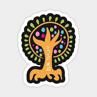 Save trees Magnet