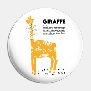 Giraffe Pin