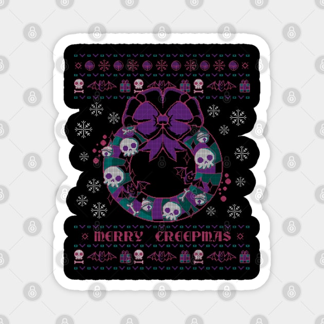 Merry Creepmas Magnet by xMorfina