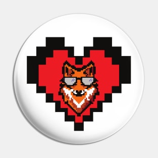 Pixel fox Pin