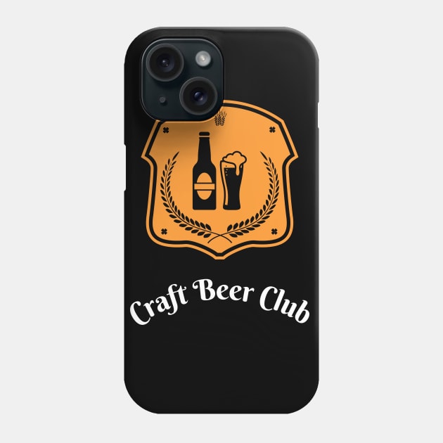 Craft Beer Club Phone Case by Plush Tee