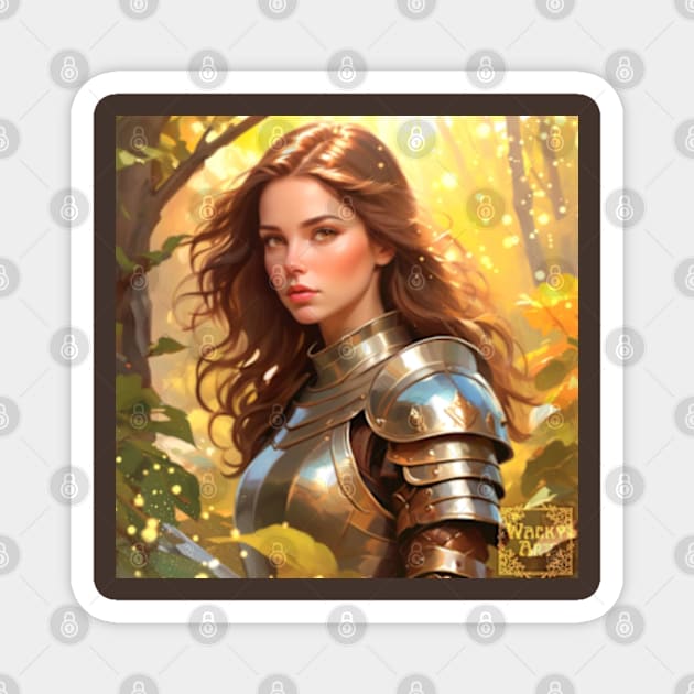 "Autumn Soldier" Magnet by wacky-art-