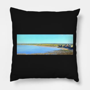 Lahinch Beach and Liscannor Bay on a Summer's Morning Pillow