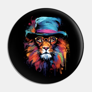 Roaring in Style Pin