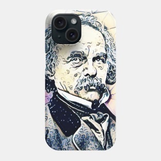 Nathaniel Hawthorne Portrait | Nathaniel Hawthorne Artwork 14 Phone Case