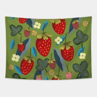 sweet strawberries Tapestry