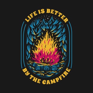 A Camping Life is Better T-Shirt