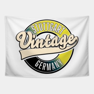 Stuttgart vintage style logo Tapestry