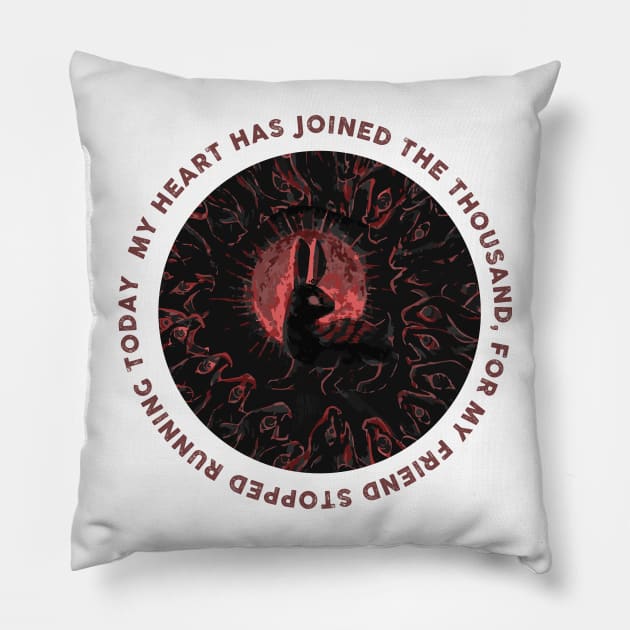 watership down Pillow by remerasnerds