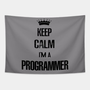 Keep calm I'am Programmer Tapestry