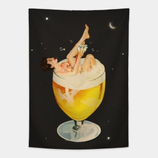 Beer Bath Tapestry