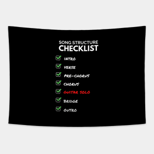 Song Structure Checklist Dark Theme Tapestry