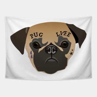 Pug Life Tapestry