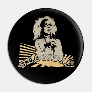 vintage blondie Pin