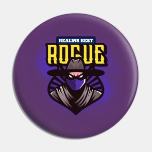 Realms Best Rogue Pin