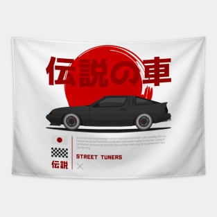 Tuner Black Starion JDM Tapestry