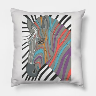 ZEBRA Painting Pillow