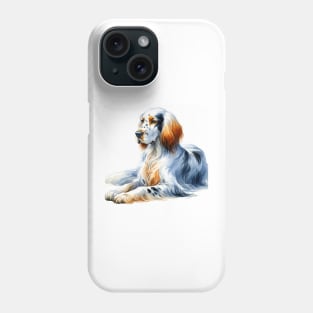 English Setter Watercolor - Beautiful Dog Phone Case