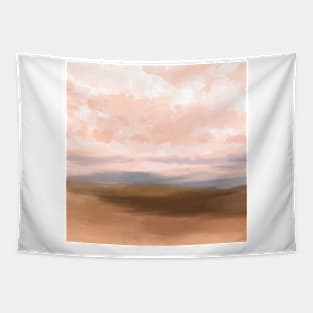 Watercolor Of Desert Tapestry