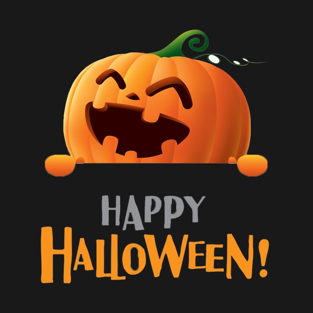 Pumpkin happy Halloween animated cartoon by nabilamustopa