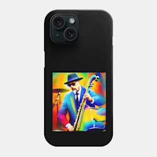 I play jazz Phone Case