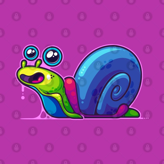 Dale The Snail by ArtisticDyslexia