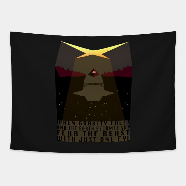 When Gravity Falls Tapestry by Contenebratio