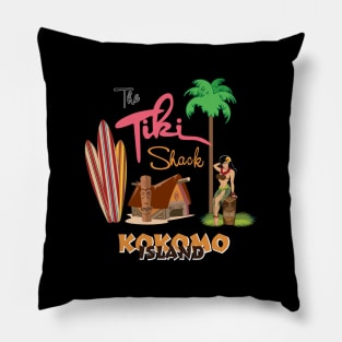 The Tiki Shack Pillow