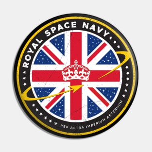 ROYAL SPACE NAVY — Logo Pin