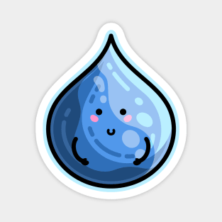 Kawaii Cute Water Droplet Magnet