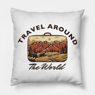 Travel Nature Outdoor Bear Pillow