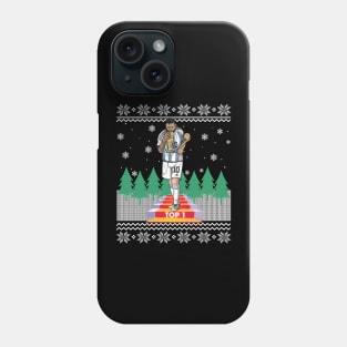 Funny Christmas Champion Messi Christmas Phone Case